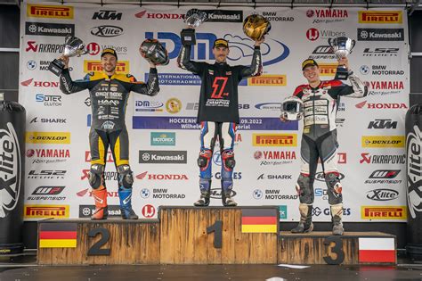 IDM SBK Sieg für den Meister und Premieren IDM