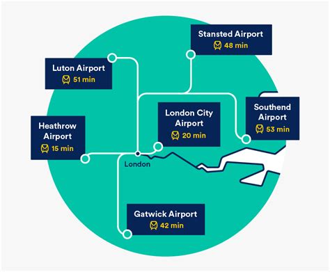 Airports In London England On Map Uk Airports Map - Many Airports In ...