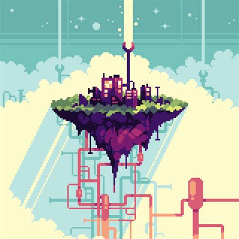 Valenberg On Twitter Cool Pixel Art Pixel Art Landscape Pixel Art Images