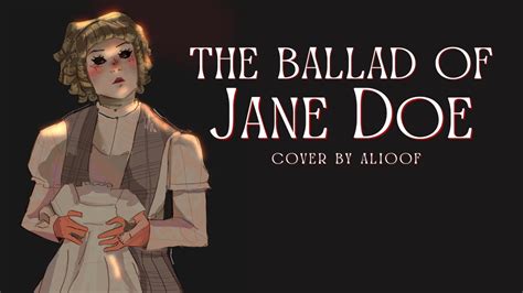 The Ballad Of Jane Doe Ride The Cyclone Cover By Alioof Youtube