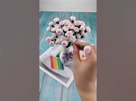 Создание цветов из бумаги - YouTube