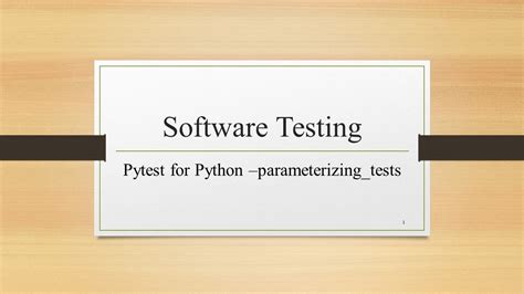 Selenium Python自动化测试之pytest带参数的测试 Parameterizing Tests Python软件测试17——python程序设计系列218 Youtube