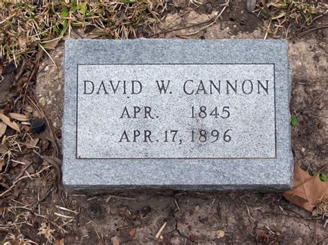 David Watson Cannon Homenaje De Find A Grave