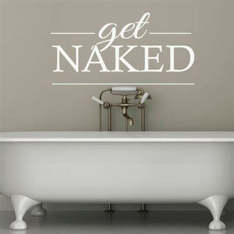 Get Naked Decal Etsy