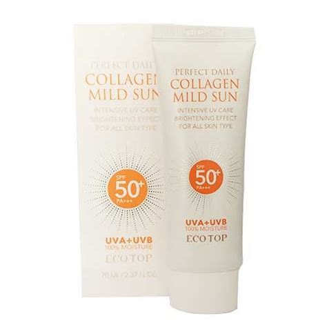 Kem Ch Ng N Ng Ecotop Perfect Daily Collagen Mild Sun Spf Pa Ml