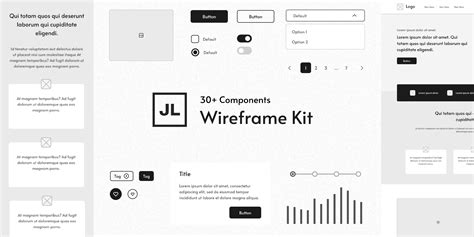 Starter Wireframe Kit Figma