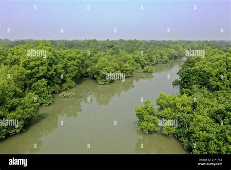 Khulna Bangladesh November 24 2023 Aerial View Of The Sundarban