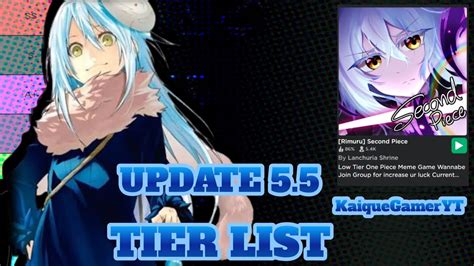 O Guia Tier List Update Do Second Piece Estilos De Luta