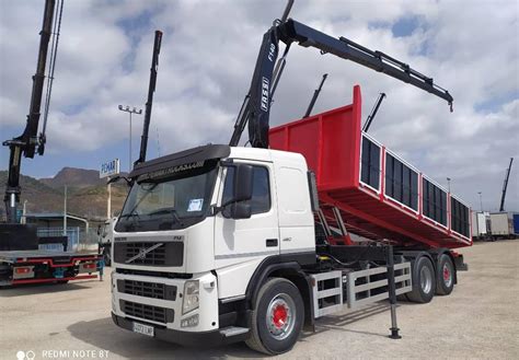 Volvo Fm X Grua Fassi Basculante Wywrotka Truck Id