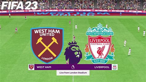 Fifa 23 West Ham United Vs Liverpool Premier League Ps5 Full