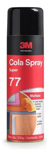Cola Spray Para Artesanato - Adesivo Cola Spray 77 3m Multiuso Profiss Artesanato 500ml ...
