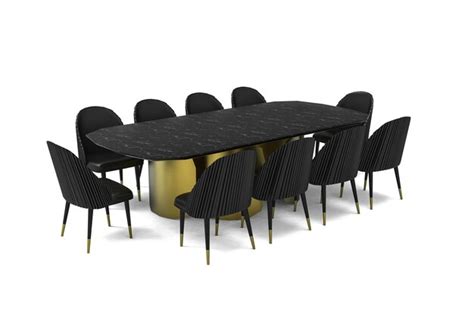 Premium PSD | Table and chairs isolated on white background Dning Table ...