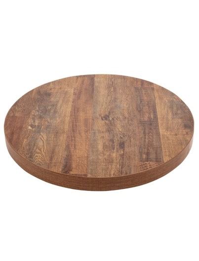 Plateau De Table Rond Bolero Cm Effet Bois Vieilli Toutequip Direct