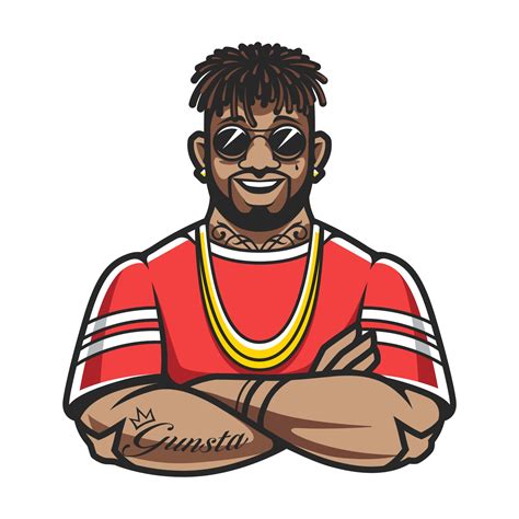 Rapper Vector Character 2004027 Vector Art at Vecteezy