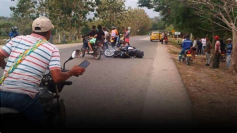 Dos Motorizados Chocaron De Frente En Vía Lorica San Antero