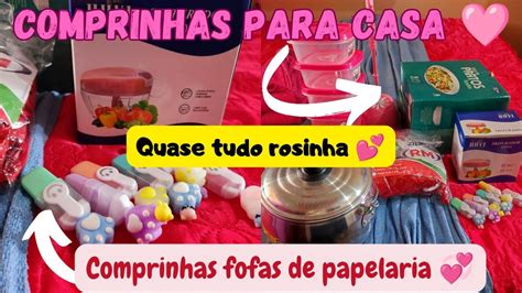 Dia De Comprinhas Para O Larquase Tudo Rosinha Comprinhas De