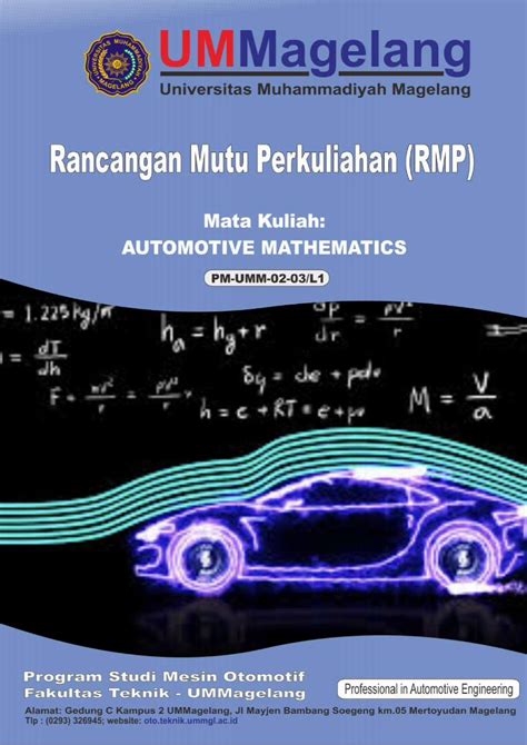 Pdf Rancangan Mutu Perkuliahanoto Teknik Ummgl Ac Id Wp Content