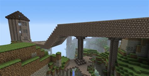 Amazing Castle on a mountain seed Minecraft Project