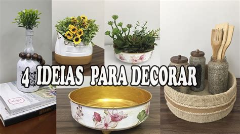 Ideias Para Decorar A Sua Casa Gastando Pouco Youtube