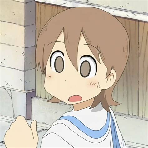 Yuuko Aioi In Manga Anime Nichijou Anime