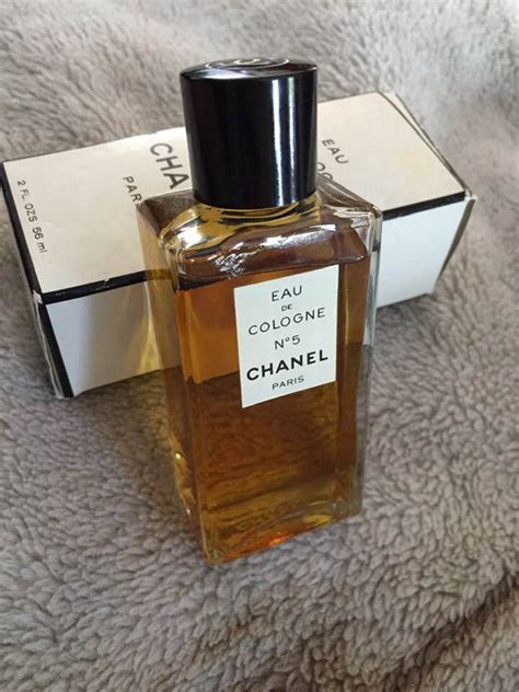 Chanel No 5 Eau De Cologne Paris Vintage Bottle With Original Etsy