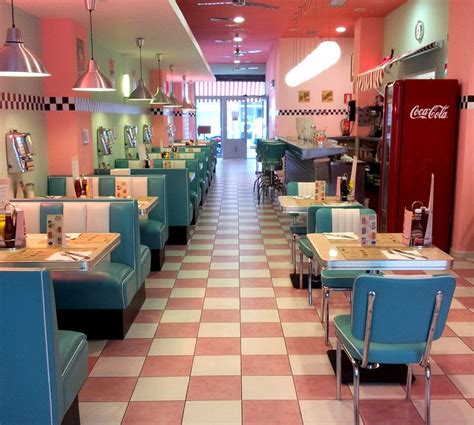 Los 10 restaurantes con la decoración más original Diner decor Retro