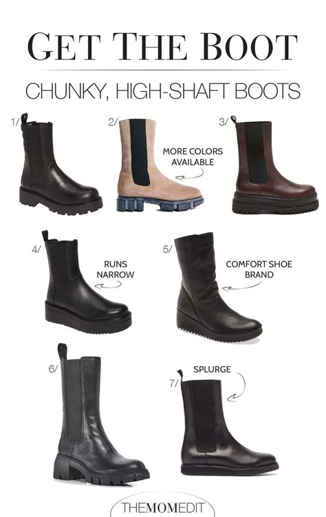 The New Boot Trend That S V Exciting Chunky High Shaft Boots