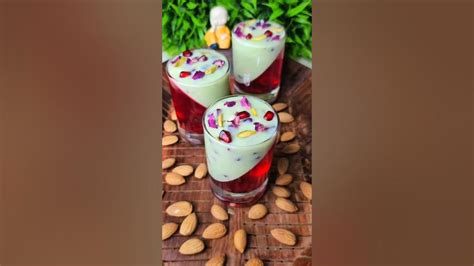 Fruit Custard Jelly Dessert Food Recipe Shorts Youtubeshorts