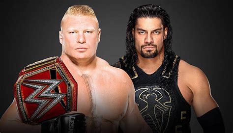 WWE News: WWE Hypes Brock Lesnar vs. Roman Reigns For Summerslam, New ...