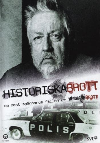 DVD Historiska Brott De Mest Spännande Fallen Ur Veckans Brott