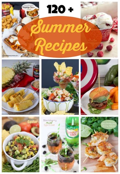 120 + Summer BBQ Recipes - Easy Peasy Meals