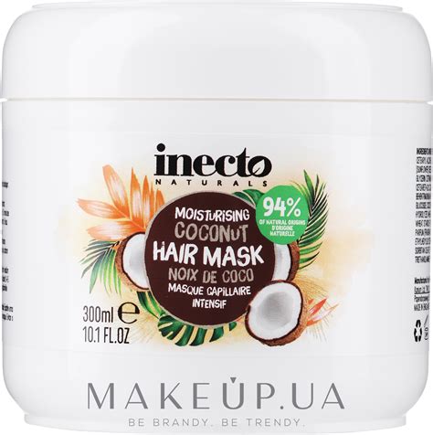Inecto Naturals Moisturising Coconut Hair Mask - Увлажняющая кокосовая ...