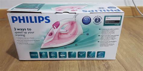 Philips Easy Speed Steam Iron Tv Home Appliances Irons Steamers