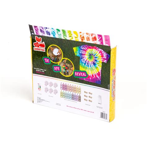 Woodstock Peace And Love Tie Dye Party Kit Shop The Woodstock Official