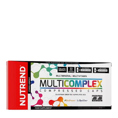 Nutrend Multicomplex Compressed Caps Capsule