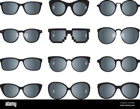 Set sunglasses. Vector outline illustration Stock Vector Image & Art ...