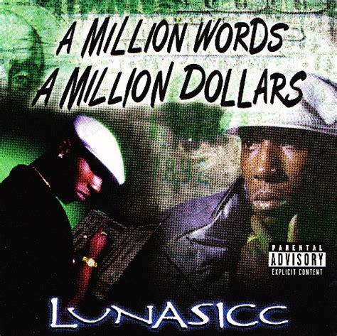 A Million Words, A Million Dollars by Lunasicc (CD 1998 AWOL Records ...