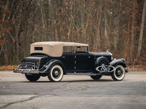 Pierce Arrow Twelve Convertible Sedan By Lebaron Amelia Island