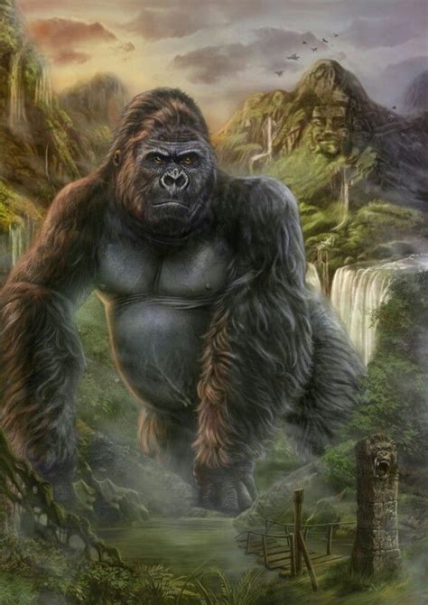 Pin By Greg Gallaher Jr On Gorillas King Kong Art King Kong King