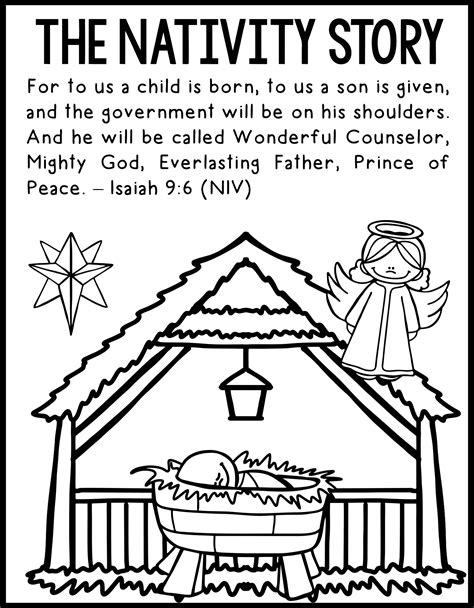 Printable Nativity Story Book The Nativity Story Nativity Story