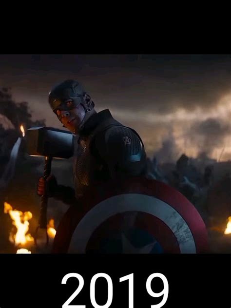 Evolution Of Captain Americairon Man And Thor2012 2019 Shorts Shortoursuperhero