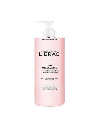 Lierac Lait Micellaire Double Nettoyant Visage Yeux Ml Archange