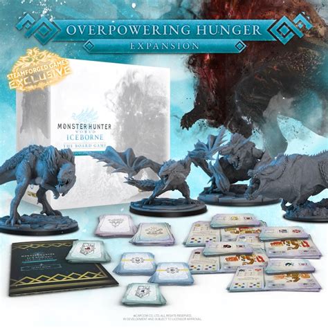 Monster Hunter World Iceborne The Board Game By Steamforged Games