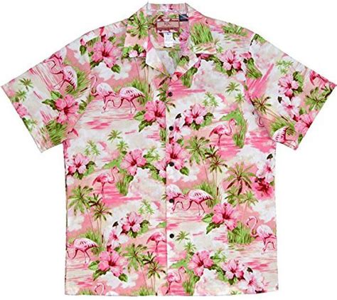 Rjc Mens Soft Pink Flamingo Shirt Duck Jacket Sports Shirts Men