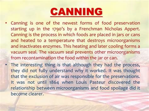 Ancient Methods Of Food Preservation Ppt