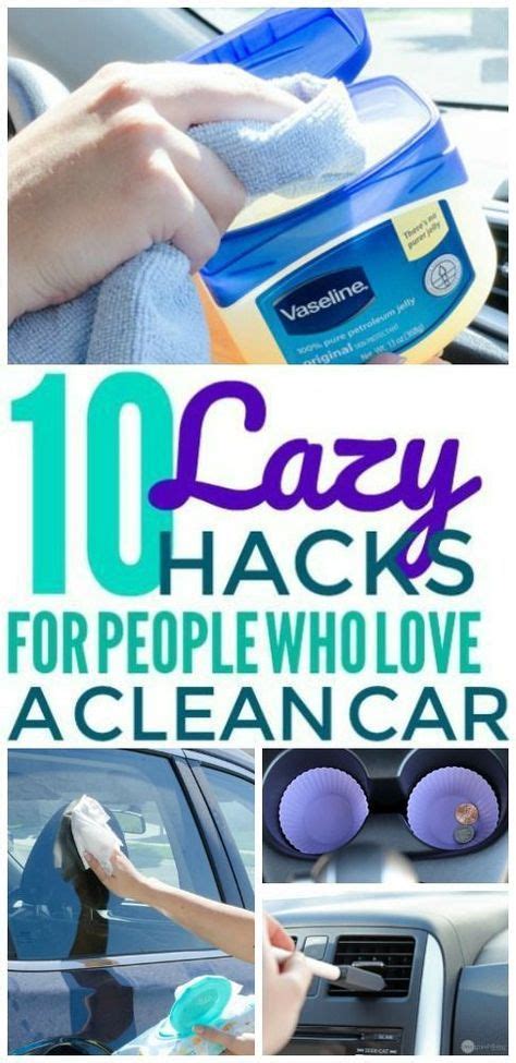 10 Cleaning Hacks Thatll Actually Keep Your Car Clutter Free