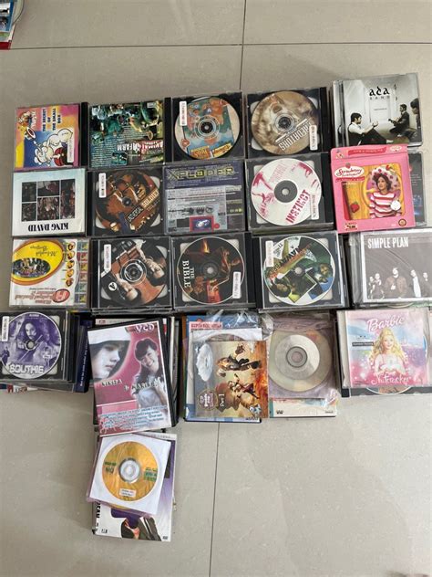 Paket Kaset Vcd Dvd Film Senam Lagu Games Musik Media Cd Dvd