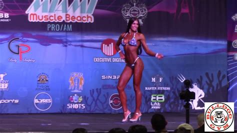 IFBB Pro Bikini All Competitors 2019 Miami Muscle Beach YouTube