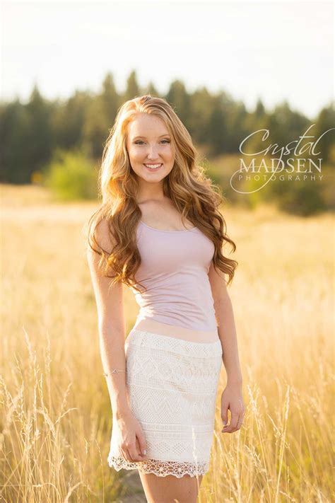 Summer Senior Portraits Spokane Crystal Madsen Photography