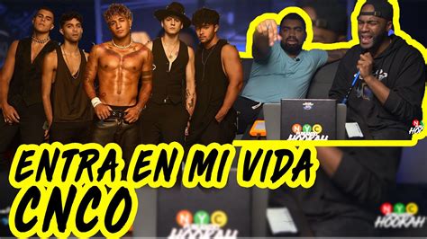 Cnco Entra En Mi Vida Audio Reaccion Nyc Fumando Hookah Youtube